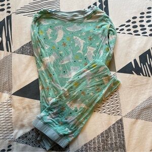 Little sleepies pajamas size 4 sharks